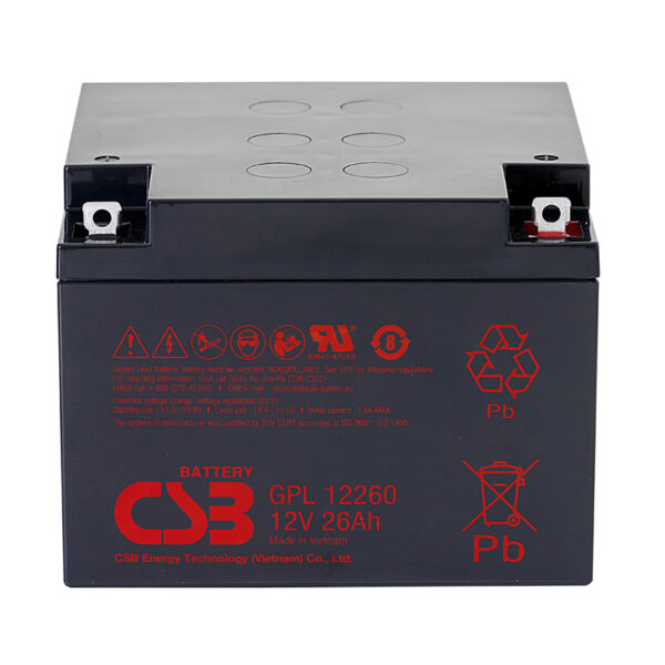BATERIA CSB 12V 26AH - GP12260