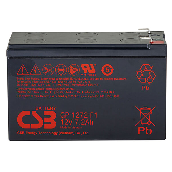 BATERIA CSB 12V 7,2AH - GP1272